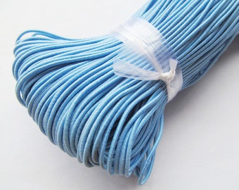 1.20mm rotondo Skinny Elastic Cord Nylon rivestito,Stretch Cord Stringa di perline,Per bracciale & collana, fai da te accessorio gioielli making making