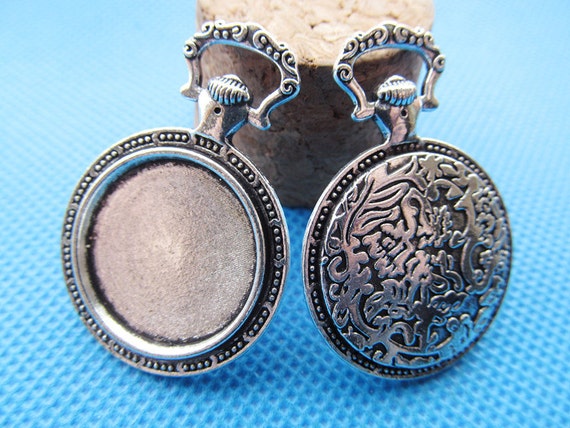 Antiqued Bronze Vintage Alloy Cute Tea Pot Pendant Charms Finding 100PCS