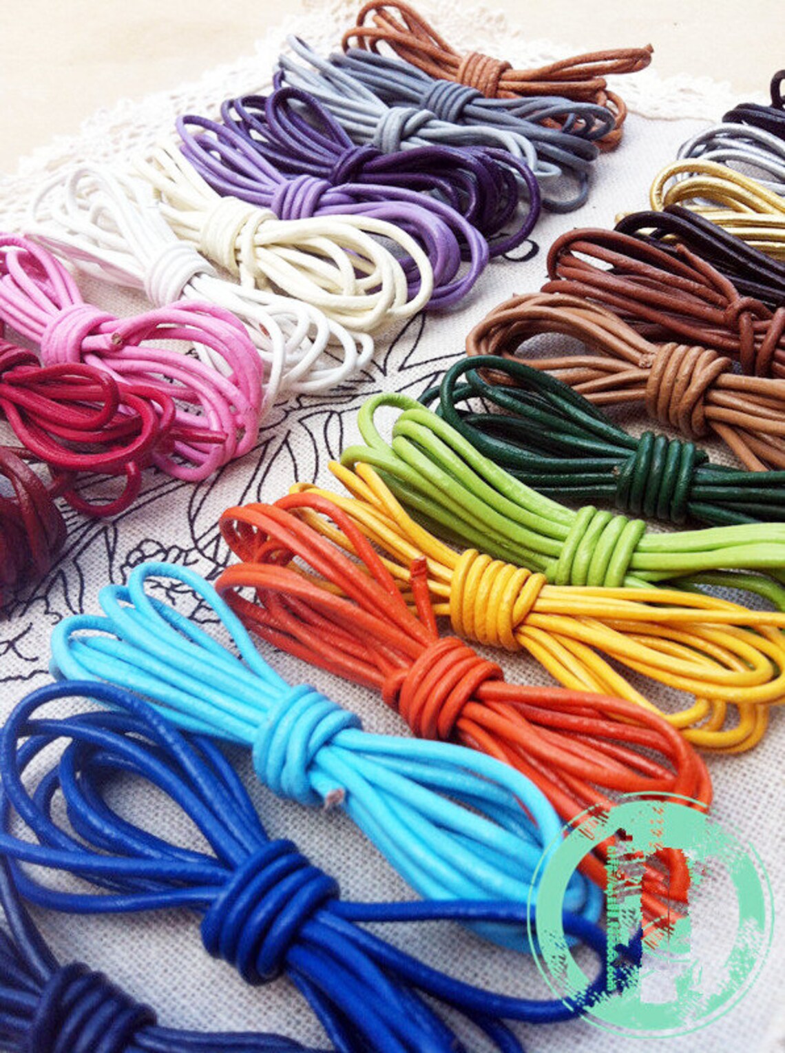 String Rope Jewelry 2mm 26 Colors Round Genuine Leather Cords String Rope,jewelry Beading ...