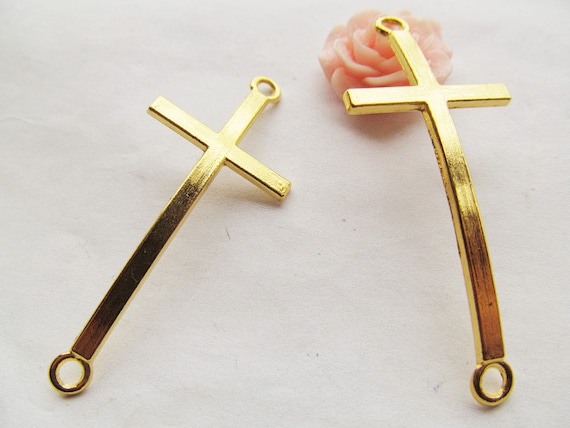 21.50mmx50mm ゴールデン サイドウェイ ブランク クロス コネクター