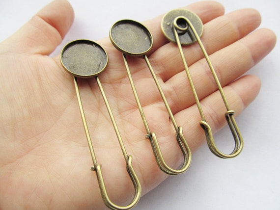 Safety Pin Brooch Diy 2025