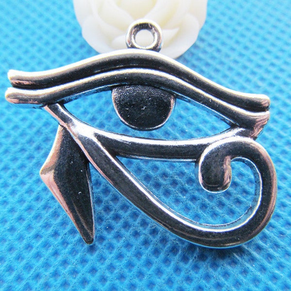 Antique Silver tone/Antique Bronze Eye of Horus Connector Pendant Charm/Finding,DIY Accessory Jewellery Making