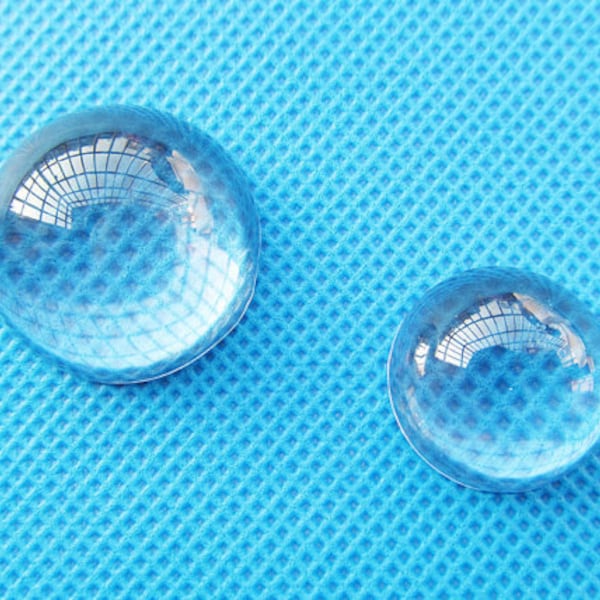 40mm Round Hemisphere/Half-Sphere Clear/ Transparent Dome Glass Cabochons/Cover Cab,for Photoes/Picture,fit Base Setting Tray Bezel Pendant