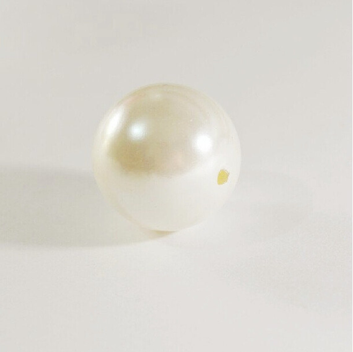 40mm Large Beige ABS Resin Faux Shell Pearl Spacer Beads,diy Beads ...