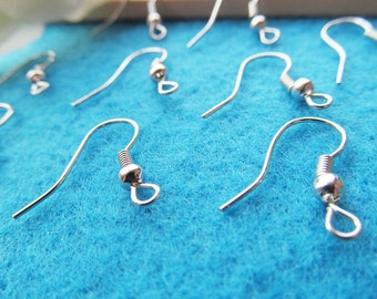 17mmX17.50mm  6 Colors Fishhooks Earring Hooks Charm Findings,Jewelry Making ,DIY Components,Nickel free