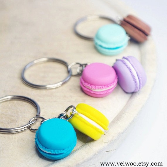 Macarons Keychain 2025