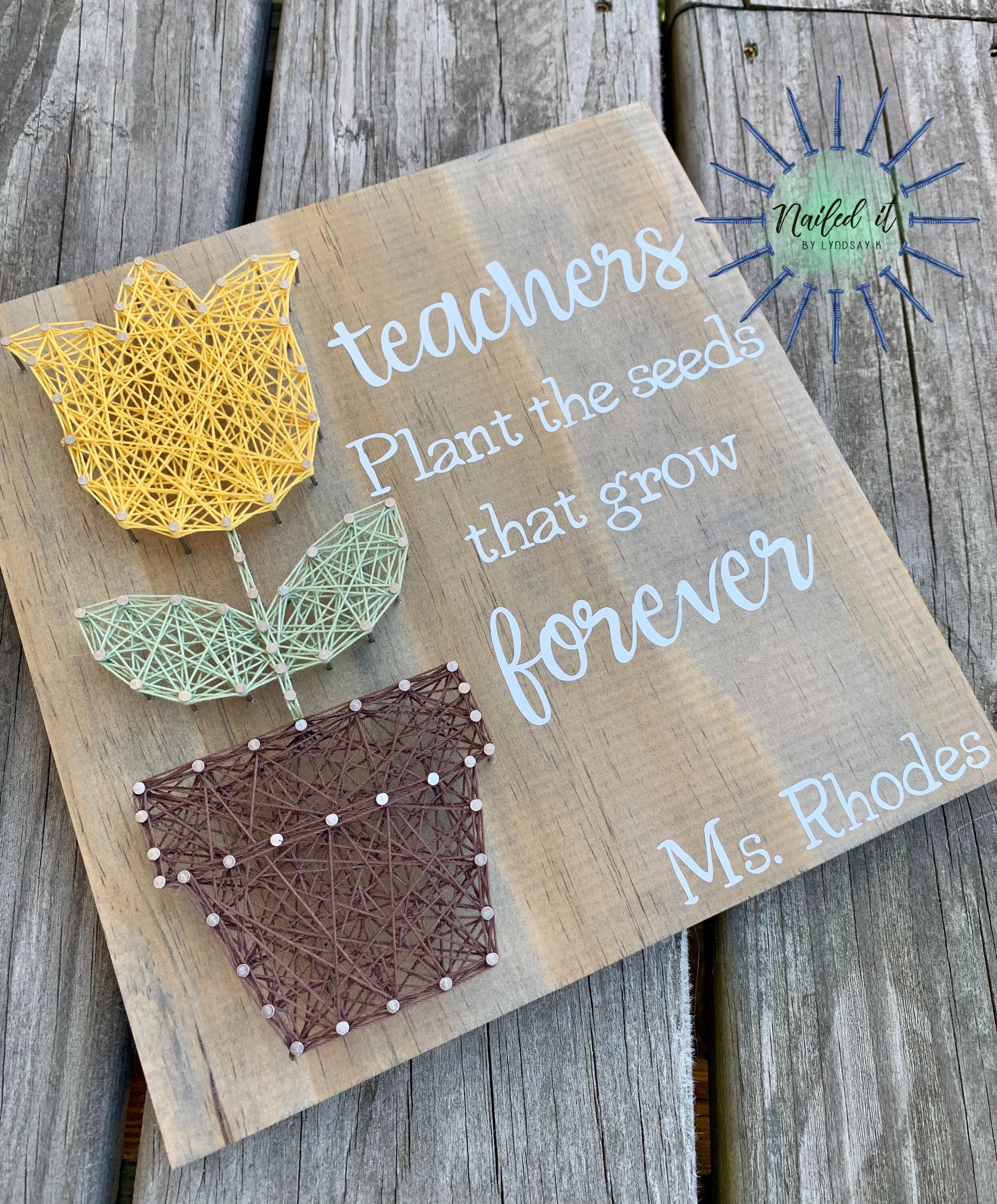 Personalized Teacher Gift Teacher Appreciation Teacher | Etsy