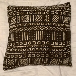 Tribal Print Accent Pillow