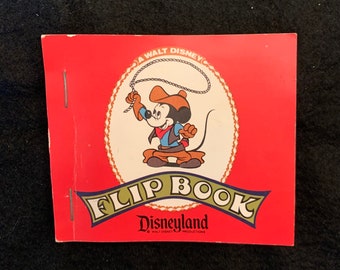 Vintage Mickey Mouse Flip Book