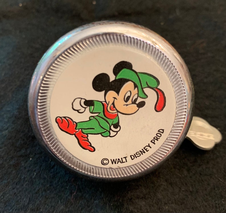 Vintage German Mickey Mouse Bicycle Bell Etsy