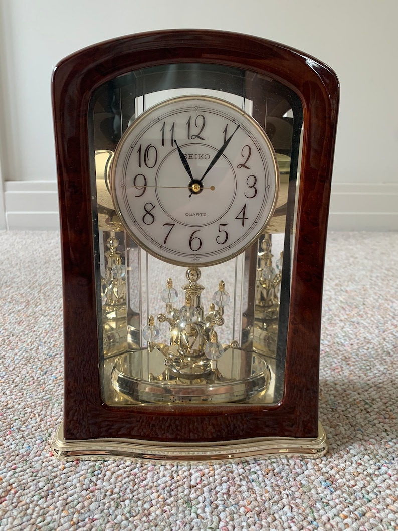 Vintage Seiko Desk Clock Etsy