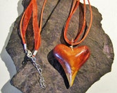 Collar de recuerdo, a la orden, joyería de la cremación, collar de duelo, Memorial corazón, urna de recuerdo
