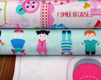 World Children Cotton Fabric | 'Sew Kind' Collection