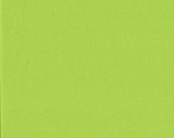 100% Pure Quality Cotton Fabric - Lime Green - Makower Spectrum 110cm wide