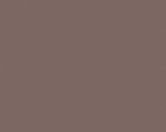 100% Pure Quality Cotton Fabric - Mocha Brown - Makower Spectrum 110cm wide