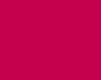 100% Pure Quality Cotton Fabric - Fuchsia Pink - Makower Spectrum 110cm wide