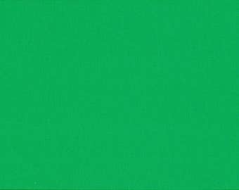 100% Pure Quality Cotton Fabric - Emerald Green - Makower Spectrum 110cm wide