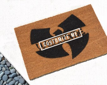 Wu Tang Door Mat Etsy