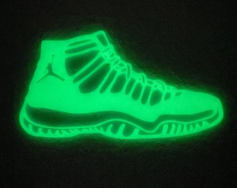 Inspired Nike Jordan Air 11 Silhouette Wall Art 3D Printed - Etsy Singapore