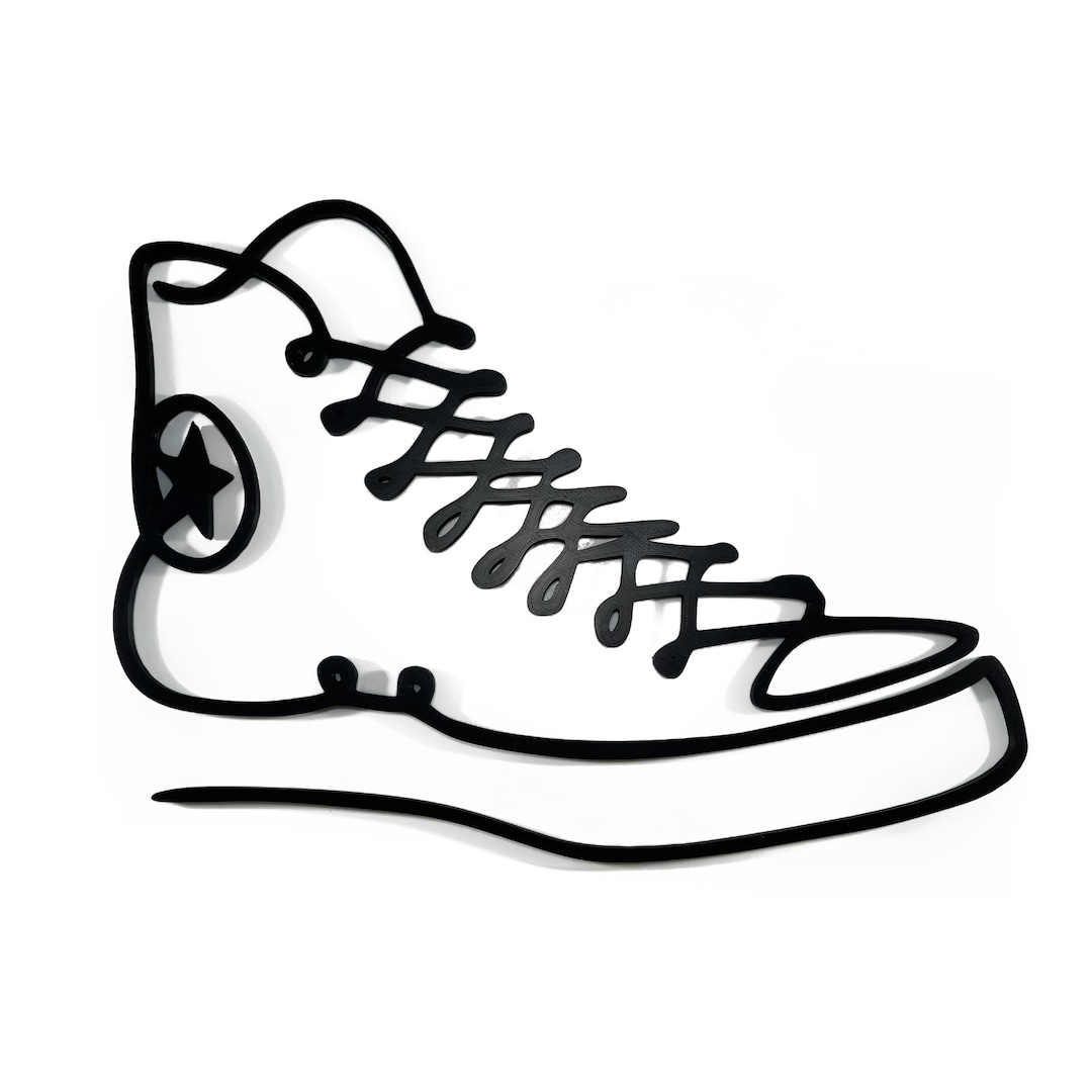 Dibujo de tenis converse sale