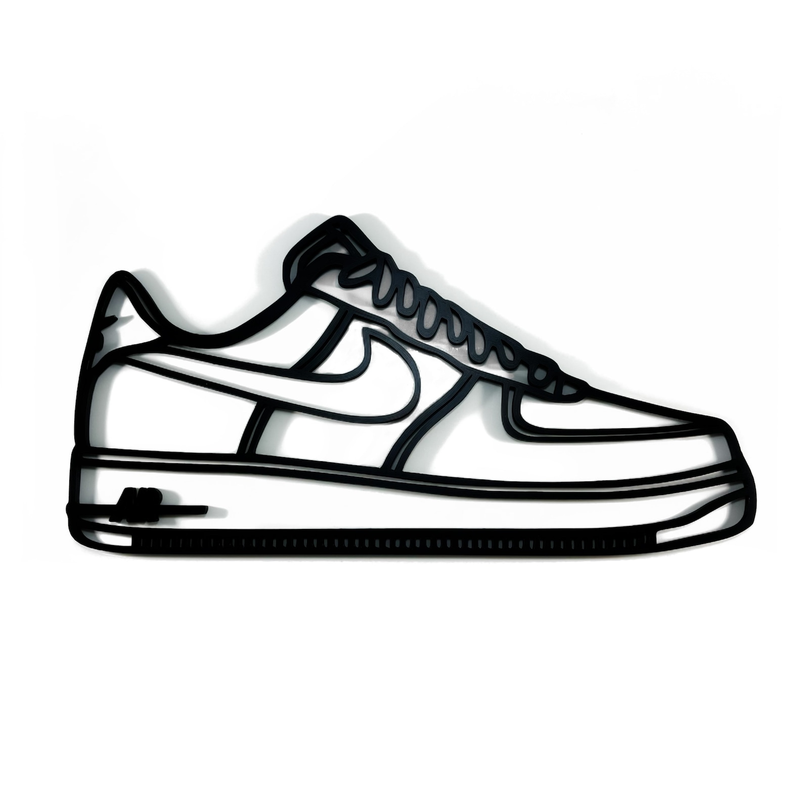 af1 white drawing