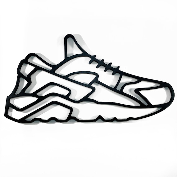 Inspirado Nike Huarache Silueta Art Sneaker Head Regalo - Etsy