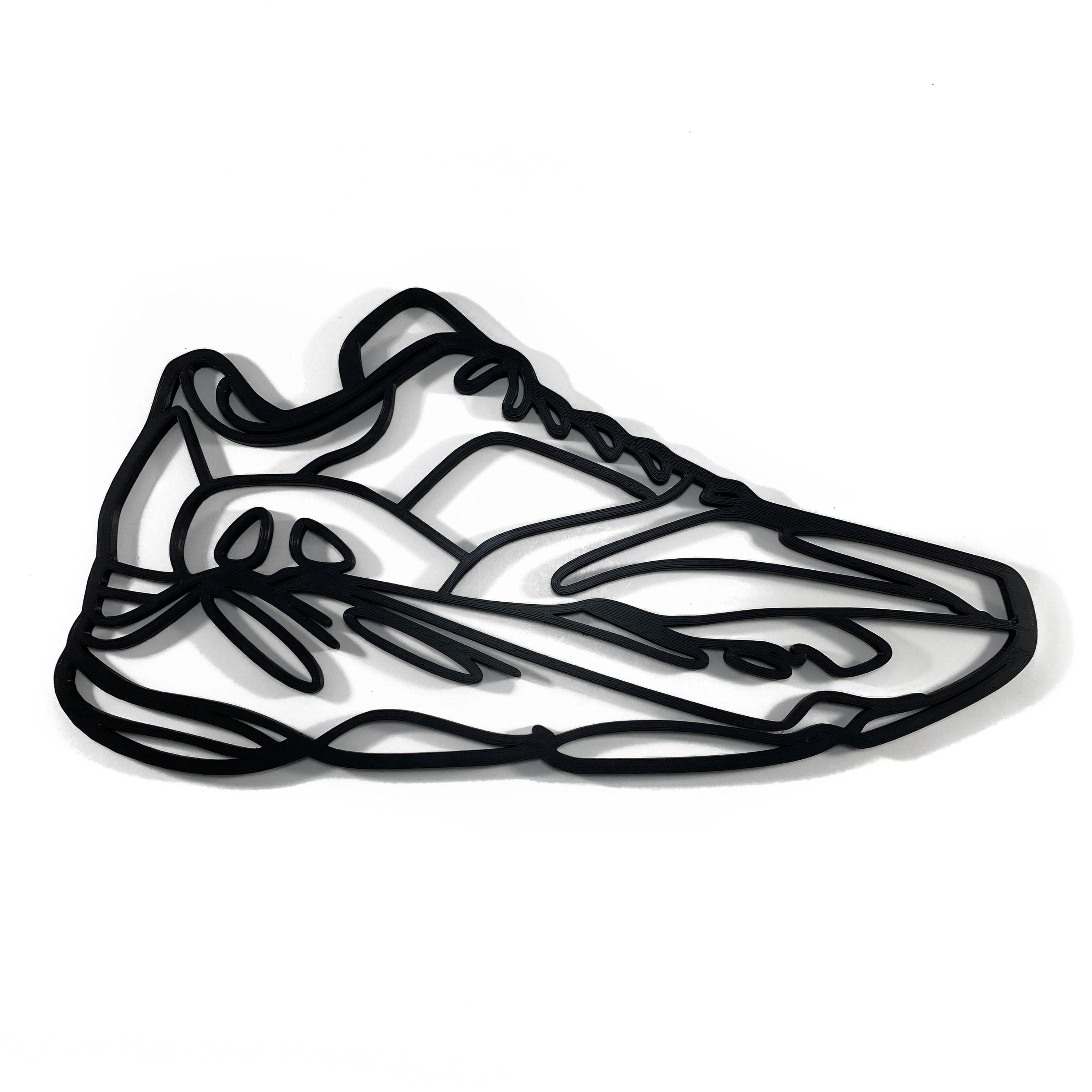 Inspired Yeezy Boost 700 Wall Art 3D Printed - Etsy