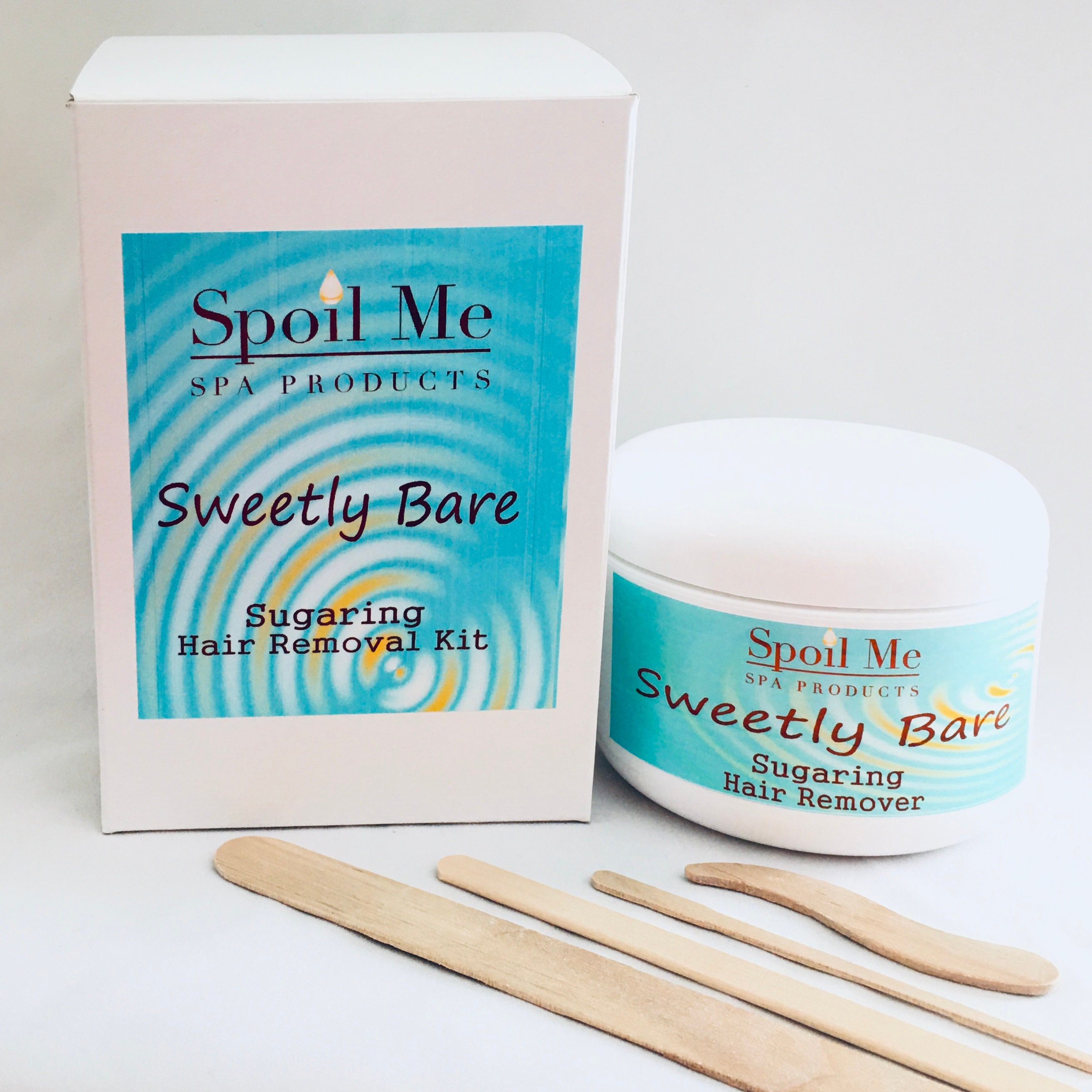 Sugaring Hair Removal FREE SHIPPING/Body Sugaring Wax/Hair Removal Sugar/Honey Wax/Sugar Wax/Sweetly Bare Sugaring Hair Removal Kit