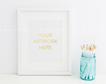Bright and Clean Styled Stock Photography Frame Image