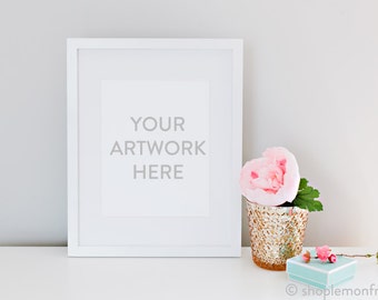 Styled Stock Photography White Frame