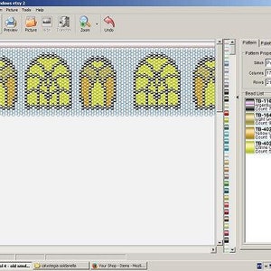 bead tool 4 file with 2 different types of window pattern