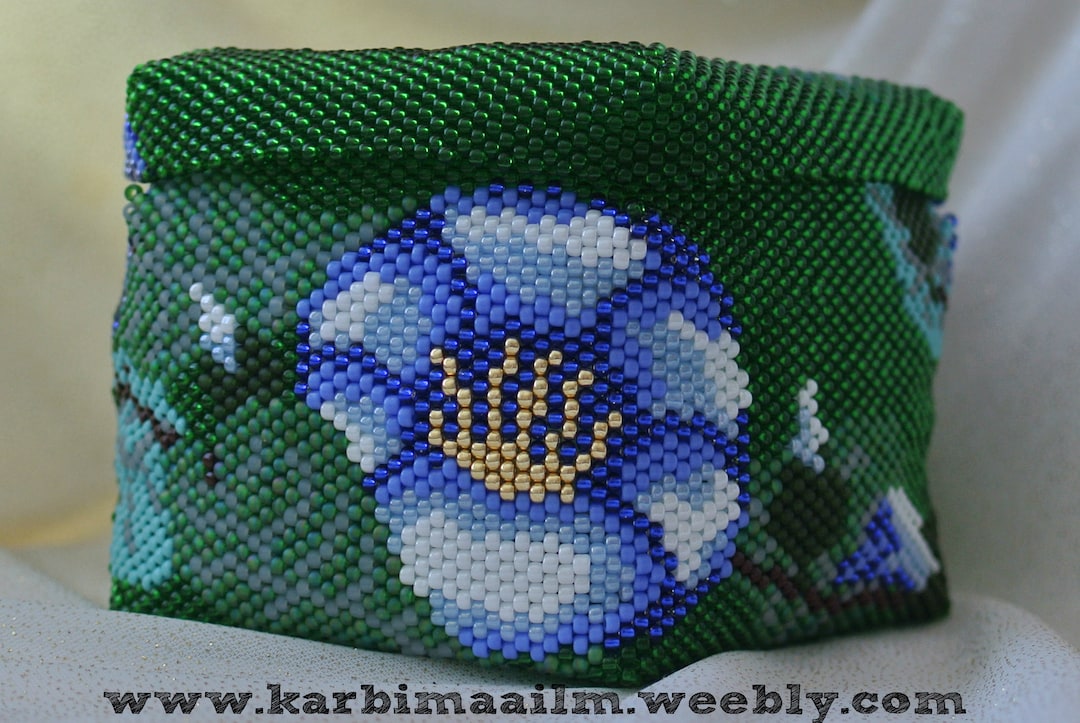 Bead Tool 4 File With 2 Flower and 1 Leaf Pattern Etsy