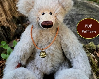 Un patron de couture original ours en peluche "Waldzwerge®" à télécharger