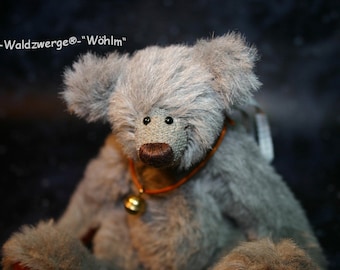 Een “Forest Dwarfs®” doe-het-zelf-project; knutselpakket teddybeer; Alpaca; maak je eigen kleine teddybeer