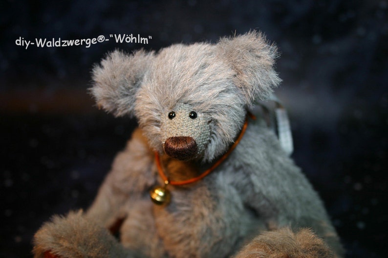 Un projet DIY Forest Dwarfs® pack de bricolage ours en peluche Alpaga fabrique ton propre petit ours en peluche image 1
