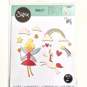 Sizzix "Fantasy" Thinlit Die Set - #664376 - 14 Dies