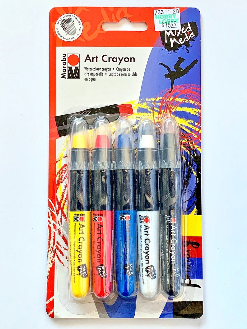 Marabu 01409003073 Creative Art Crayons Black | Taiwan