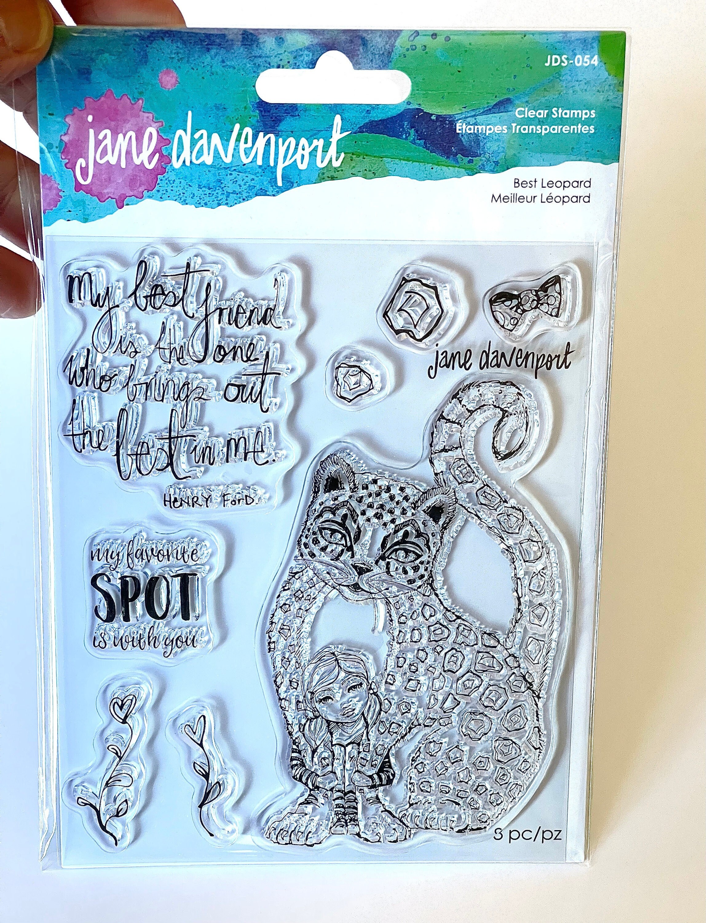 Jane Davenport | Aphrodite & Hera | Foam Stamps - Set of 2