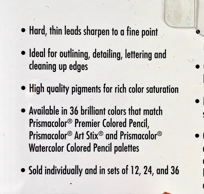 24 ct. Prismacolor Premier Verithin Pencils