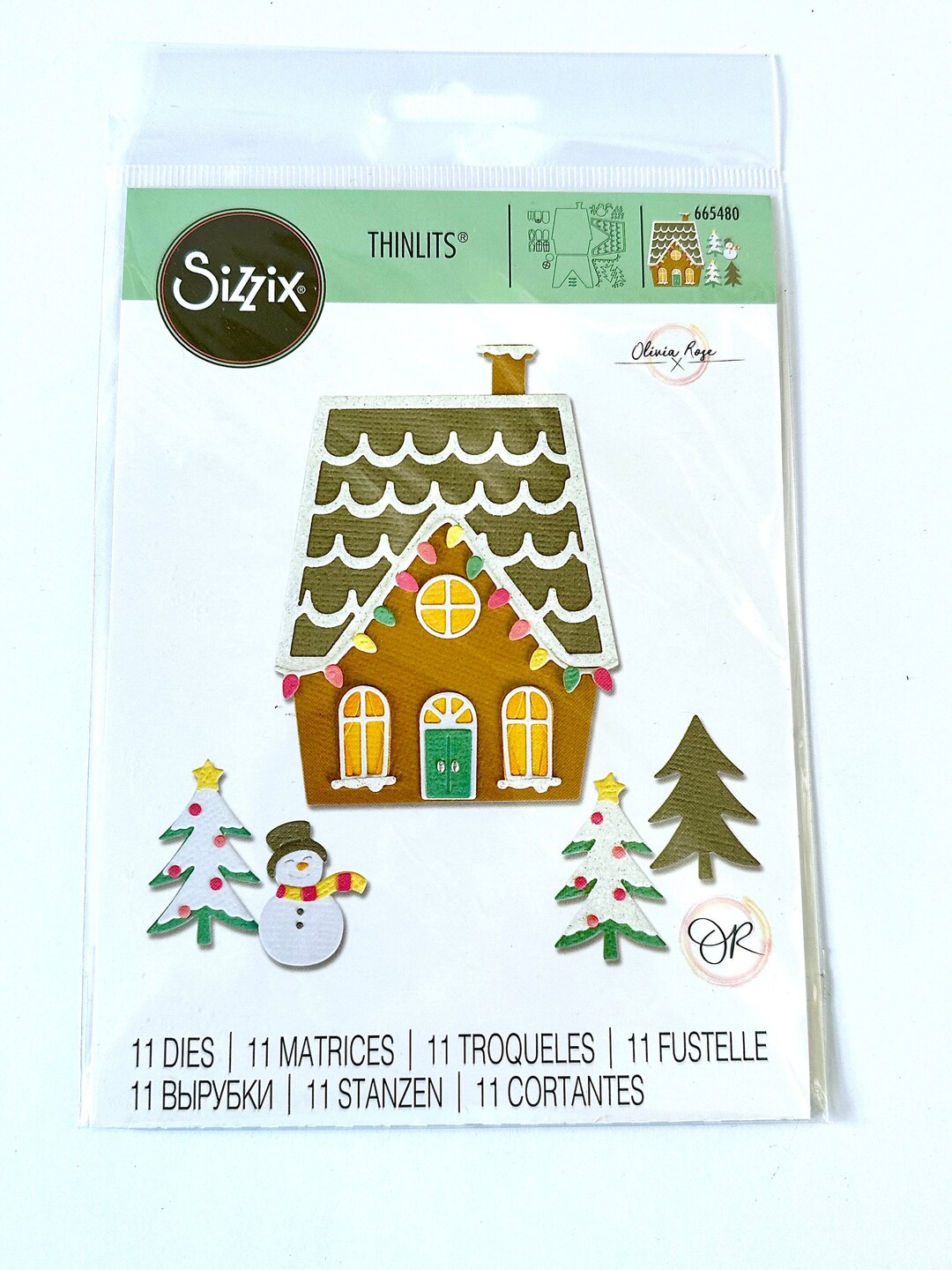 sizzix Gingerbread House Bag - 656301 Sizzix - Thinlits Dies