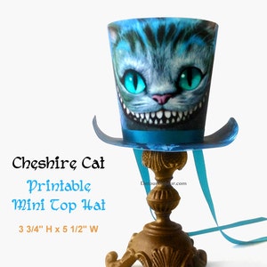 Alice In Wonderland Party Smiling Cheshire Cat Hat Movie Etsy Alice In Wonderland Party Smiling Cheshire Cat Hat Movie Etsy