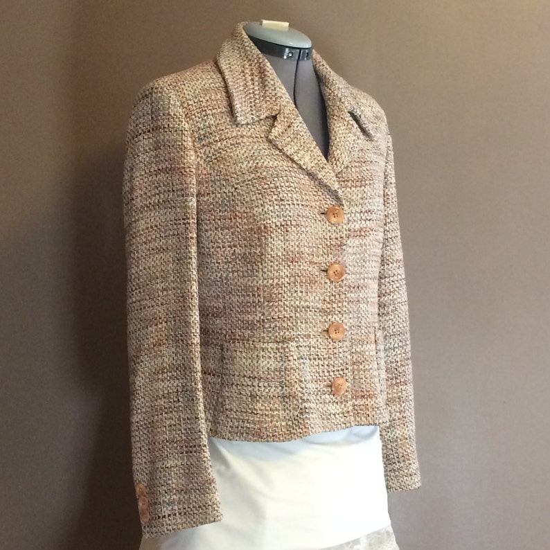 1960/'s Silk Tweed Blazer