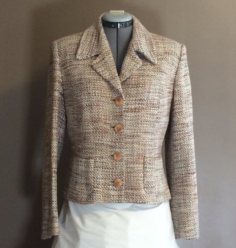 1960/'s Silk Tweed Blazer