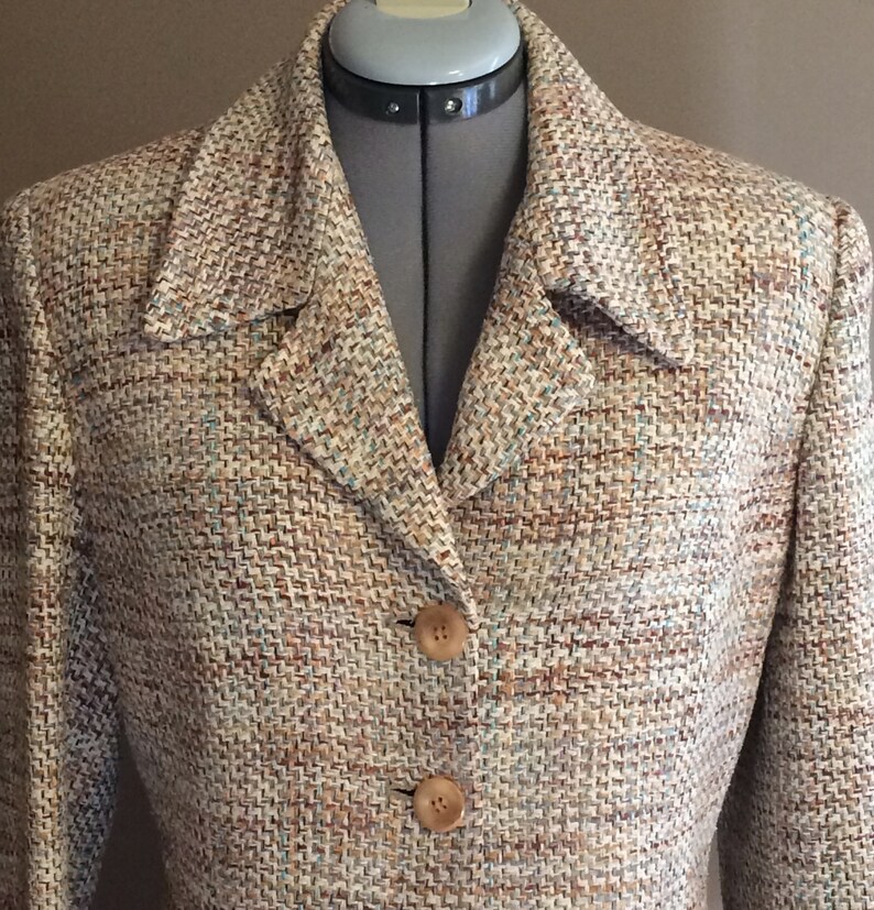 1960/'s Silk Tweed Blazer