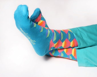 Mens colorful dress socks | groomsmen sock | man sock | men gift | groomsmen gift | funny sock | happy sock | crazy sock |