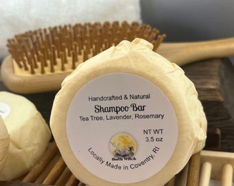 Shampoo Bars handcrafted, natural, no bottle, moisturizing