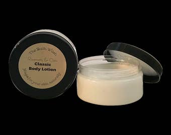 Body Lotion, moisturizing, softening, gentle, natural, handmade The Bath Witch, all over cream, for women, for men, organic,  handcrafted