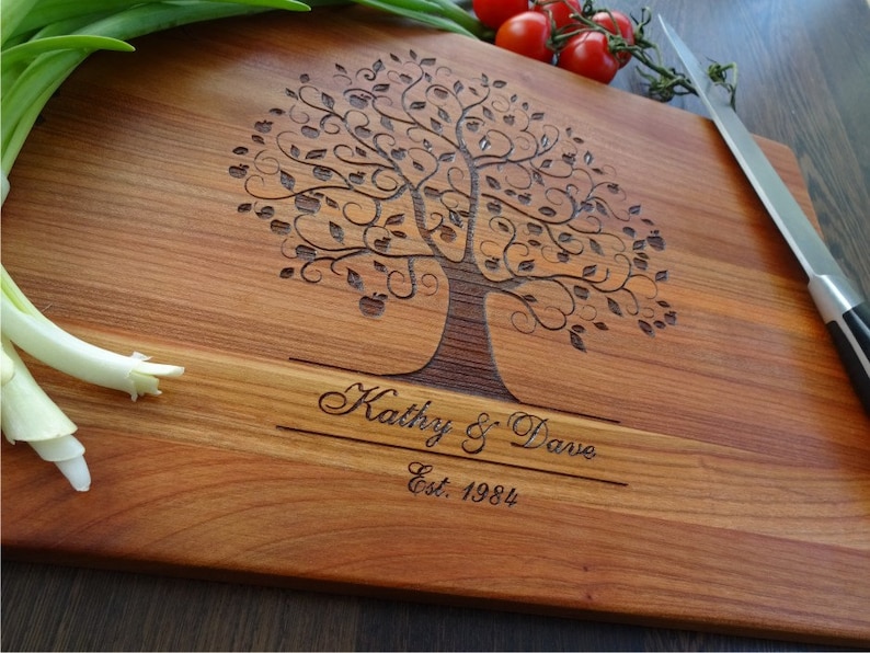 Personalized Cutting Board. Couple cutting board. Custom Etsy