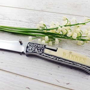Personalized Pocket Knives. Gift for Him. Gift for Dad, Husband, Brother, Boyfriend, Groom, Groomsmen.