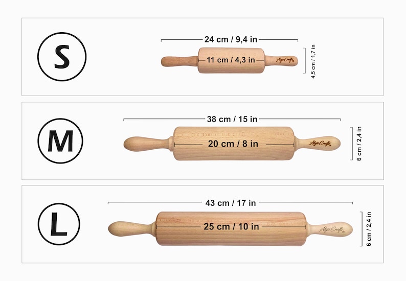 HONEYCOMB Embossing Rolling Pin. Laser Cut Dough Roller for Embossed Cookies with Honey Bee Pattern by AlgisCrafts image 5